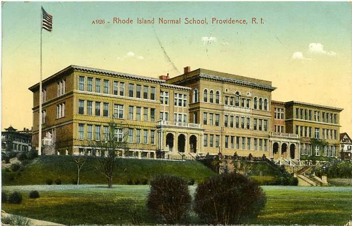 The Rhode Island Normal School - Providence RI, Rhode Island - pm 1909