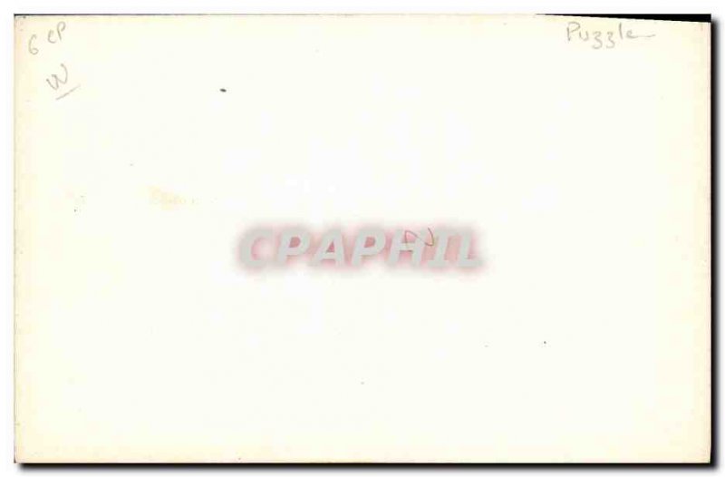 Postcard Old Cathedral Stained Glass Puzzle