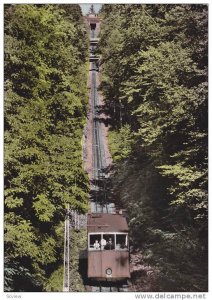 RP, Drahtseilbahn Mit Station Merkur, Baden-Baden (Baden-Württemberg), Germa...