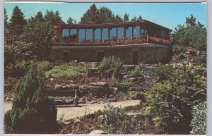 Tea House, Royal Botanical Gardens, Hamilton, Ontario, Vintage Chrome Postcard