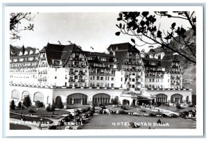 Petropolis Brazil Postcard Hotel Qutan Dinha c1950's Unposted RPPC Photo