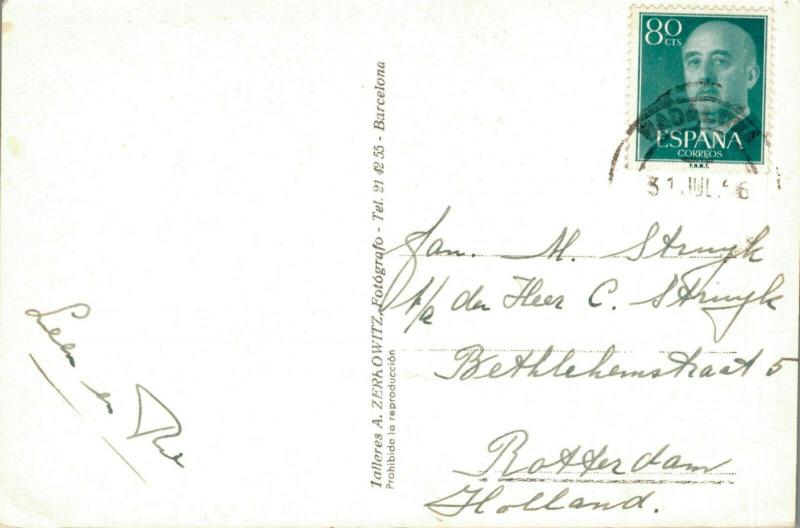 Spain - Barcelona Paseo de Las Cuadrillas 01.64