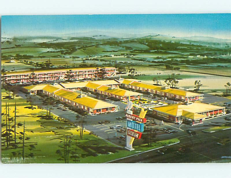 Unused Pre-1980 ALBERT PICK MOTEL Chattanooga Tennessee TN u7037@