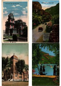 USA UTAH UT 83 Vintage Postcards (L2616)