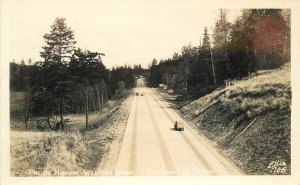 Postcard RPPC Washington Pacific Highway Fort Lewis Ellis Canada 23-10255