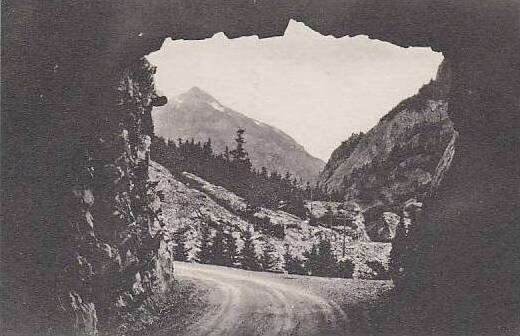 Colorado Ouray Tunnel On Million Dollar Highway Albertype