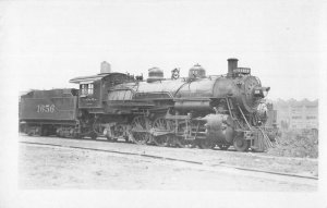 Macon Georgia Baldwin Locomotive Train Engine Real Photo Postcard AA54187