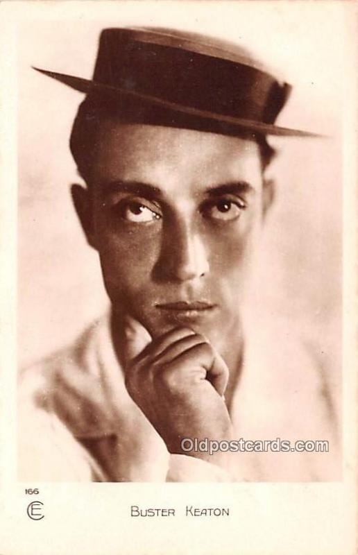 Buster Keaton Movie Star Actor Actress Film Star Postcard, Old Vintage Antiqu...