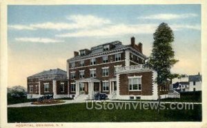 Hospital, Ossining - New York NY  