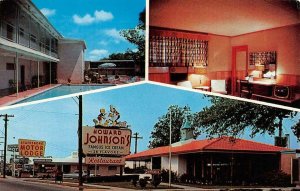 GA, Georgia STATESBORO  MOTOR LODGE~Howard Johnson Restaurant ROADSIDE  Postcard