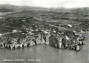 Italy Ansedonia Orbetello aerial view