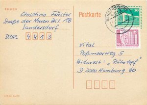 Germany DDR Entier Postal Postal Stationery