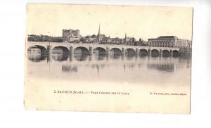 BF12117 saumur pont cessart sur la loire france front/back image