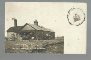 Greenville IOWA RP 1908 GREENVILLE CREAMERY nr Sioux Rapids Spencer Royal Webb