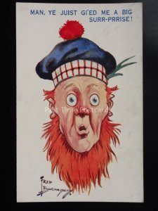 Fred Buchanan RARE c1930's M&L SAMPLES PC Scottish Theme MAN YE JUIST GI'ED ME..