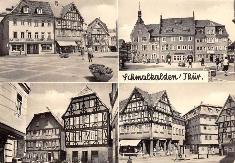 BG386 schmalkalden thur  multi views  CPSM 14x9.5cm germany