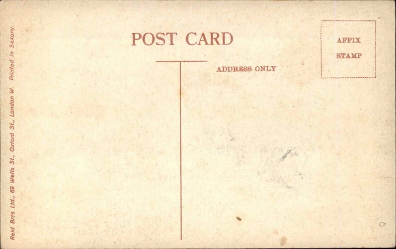 Old Rustic Bridge Sheet Mill Waterfall c1910 Vintage Gel Postcard