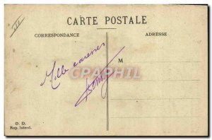 Postcard Old Army Human Room