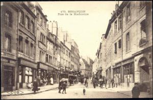 france, BESANCON, Rue de la Madeleine (1928)
