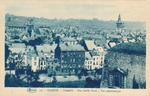 Belgium Namur Citadelle Une vieille Porte Vue Panoramique 04.84