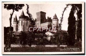 Old Postcard Surroundings of Angouleme Le Chateau Rochefoucauld