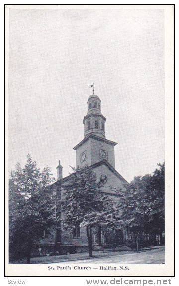 St Paul's Church , Halifax , Nova Scotia , Canada , 30-40s