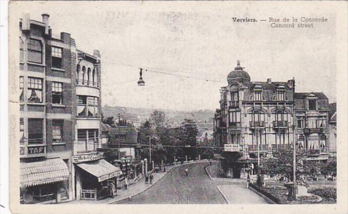 Belgium Verviers Rue de la Concorde