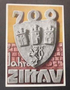 Mint Germany Postcard 700 Years Zittau Homeland Festival Country Meeting 1955