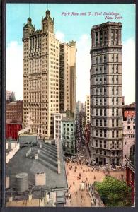 Park Row and St Paul Buildings,New York,NY