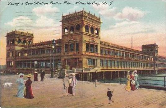 New Jersey Atlantic City Youngs New Million Dollar Pier 1911