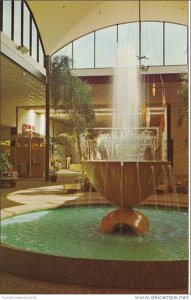 Mississippi Biloxi Edgewater Plaza Mall Interior Showing Fountain