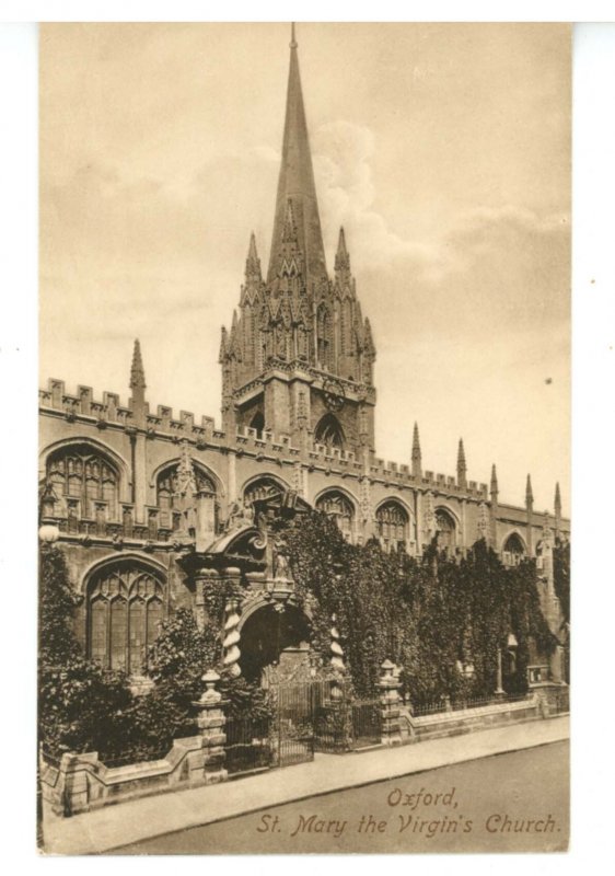 UK - England, Oxford. St. Mary the Virgin's Church