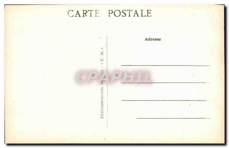 Old Postcard Remembrance Boncheur Porte de Sevres Clover