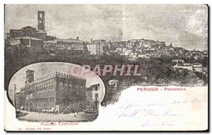 Old Postcard Panorama Perugia