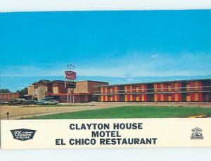 Unused Pre-1980 CLAYTON HOUSE MOTEL Dallas Texas TX M3746