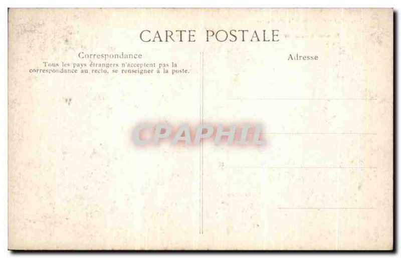 Old Postcard Special Collection of Compiegne Staircase of Honor Palace