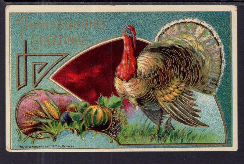 Thanksgiving Greetings Turkey