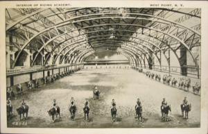 WEST POINT NY Horse Riding Academy INTERIOR Old PC