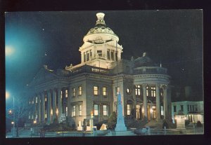 Somerset, Pennsylvania/PA Postcard, Somerset County Courthouse At Night
