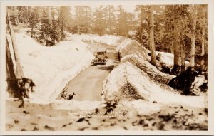 Grouse Mountain Highway North Vancouver BC British Columbia Auto RP Postcard E82