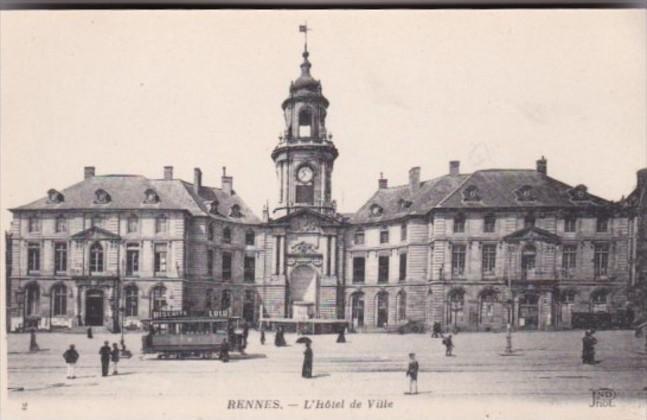 France Rennes L'Hotel de Ville