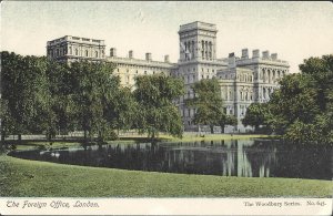 222, England, London, The Foreign Office, Outside View,  Circa 1910.