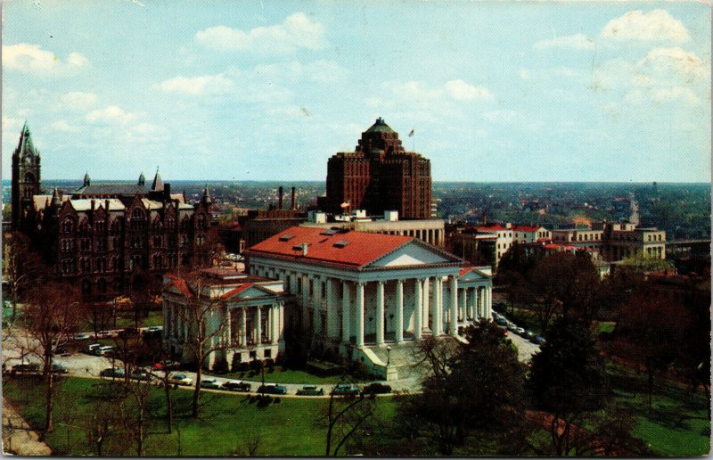 Vtg 1960s Virginia State Capitol & Capitol Square Richmond VA Postcard