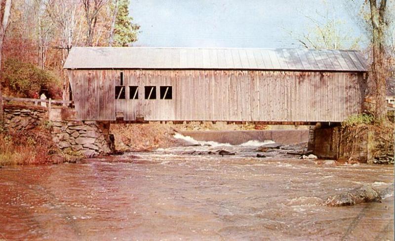 Tunbridge Covered Bridge VT, Vermont