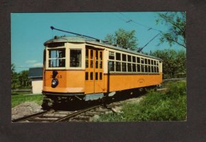 Ex Boston Elevated Railway Railroad Trolley Car Massachusetts In CT Museum