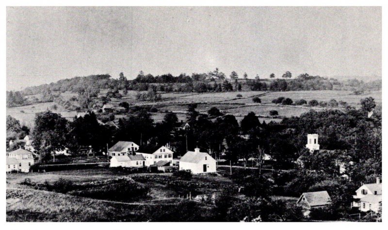 Connecticut  Eastford Bicentennial Card , View from the Castle