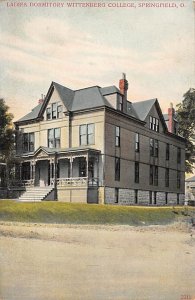 Ladies Dormitory Wittenberg College Springfield, Ohio OH