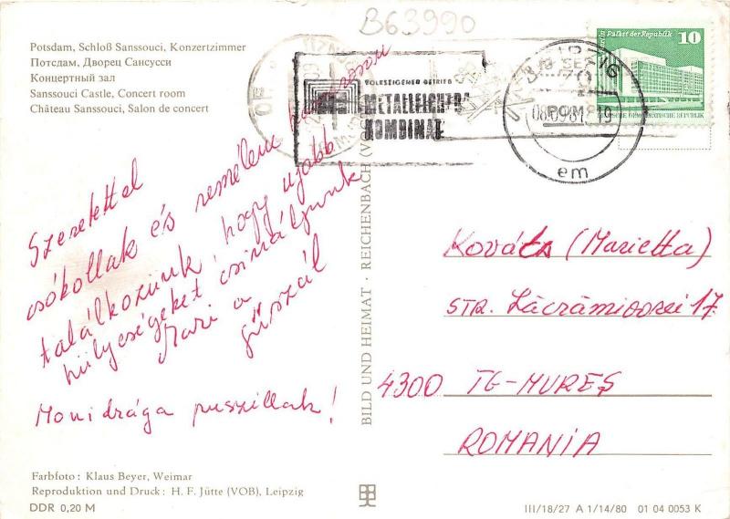 B63990 Potsdam Sanssouci Castle  germany