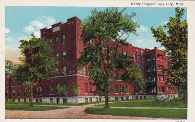 Michigan Bay City Mercy Hospital Curteich