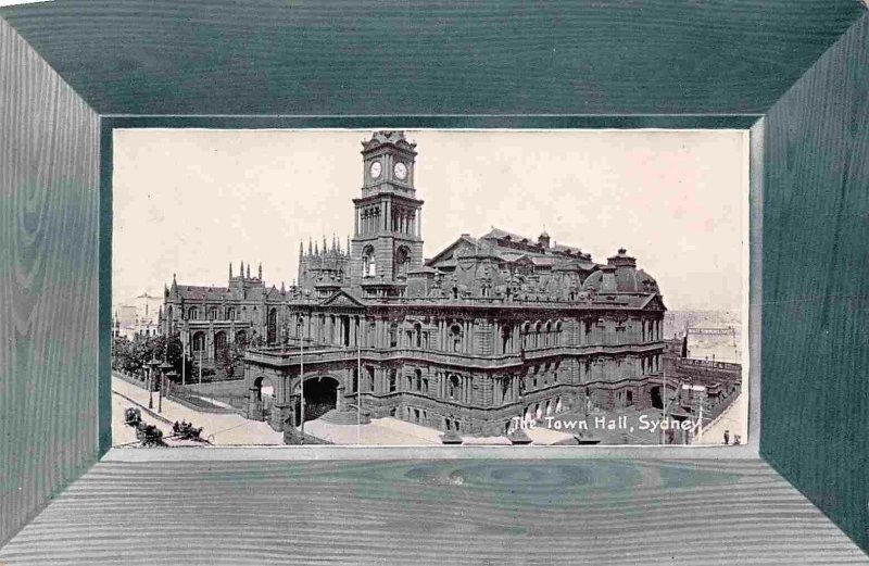 Town Hall Sydney NSW Australia 1910c postcard